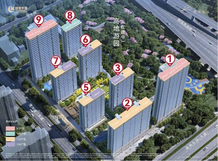 MG摆脱官网|金沙中文|合肥绿城燕语春风楼盘户型图